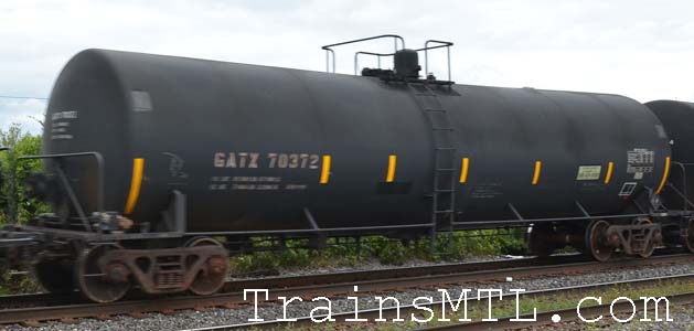 Car/wagon GATX70372 right side / coté droit